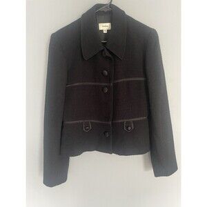 Neiman Marcus Wool Black Women’s Jacket Size 4